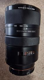 Obiettivo Tele Zoom Sony 70-300 G SSM - A-Mount