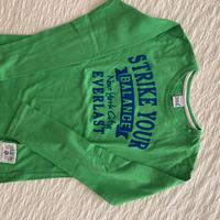 T- shirt manica lunga Everlast tg 12 anni