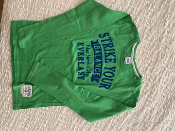 T- shirt manica lunga Everlast tg 12 anni