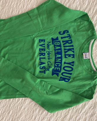 T- shirt manica lunga Everlast tg 12 anni