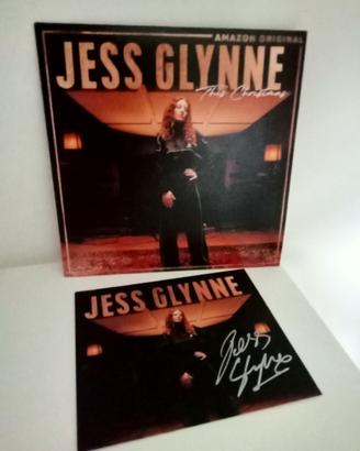 Jess Glynne vinyl autografato