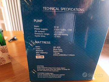 Materasso antidecubito