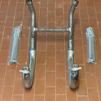 Collettori MotoGuzzi V7 Cromati