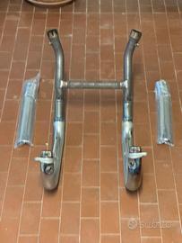 Collettori MotoGuzzi V7 Cromati