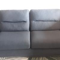 Divano tre posti "POLTRONE E SOFA" color petrolio.