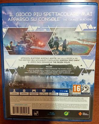 Horizon zero dawn ps4