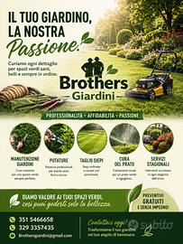 Giardiniere- Manutenzione del verde