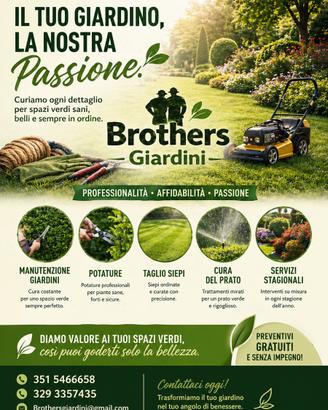 Giardiniere- Manutenzione del verde