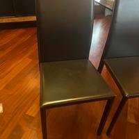 Sedie salotto eco pelle