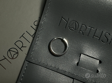 Orecchino Argento 925 NORTHSKULL London - uomo