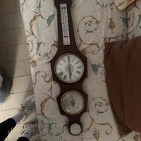 Orologio Barometro Junghans Termometro da Parete 