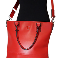 Borsa rossa Trussardi Jeans 34x37cm