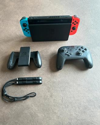 Nintendo switch + pro controller 