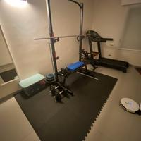 Home gym completa + 150 kg dischi