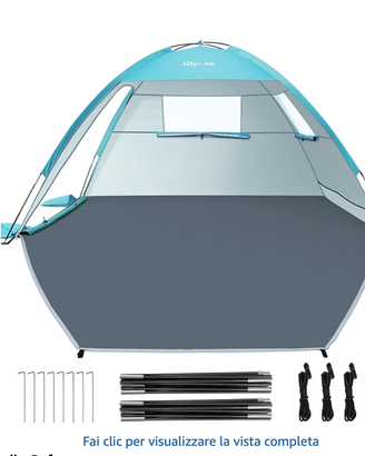 Tenda da mare o campeggio