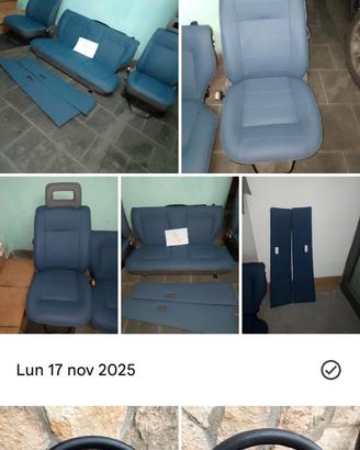 TAPPEZZERIA ECO PELLE NUOVA FIAT 500/1 SERIE 