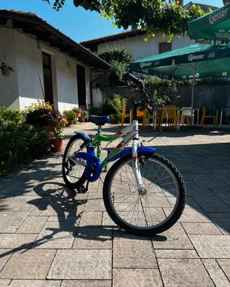 Bicicletta in alluminio