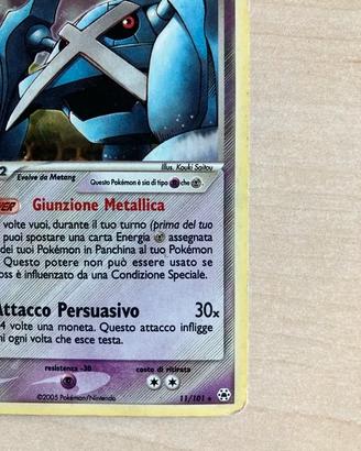 Carta Pokemon Metagross - Hidden Legends holofoil