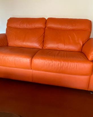 Divano 3 posti  Chateau d´ Ax, arancio.