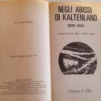 negli abissi di kaltenland - librogame - 1991