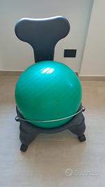 Sedia ergonomica con palla 