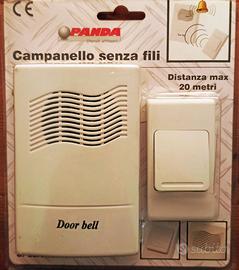 campanello senza fili a batteria - portata 20 m
