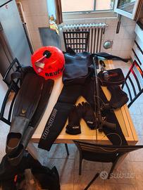 kit completo pesca sub