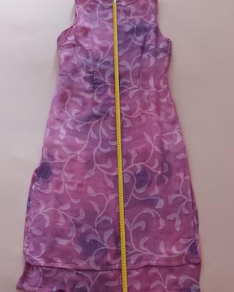 vestito lungo estivo fucsia fantasis