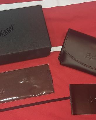 Set Originale Persol NUOVO Custodia Occhiali  Scat