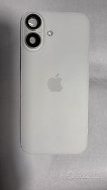 Vetro posteriore bianco originale iphone 16