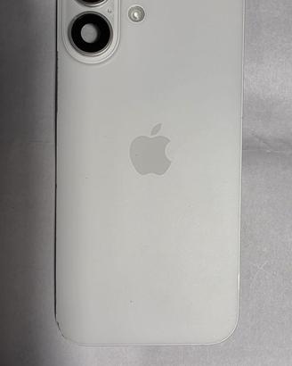 Vetro posteriore bianco originale iphone 16