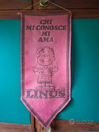 Gagliardetto originale in feltro dei Peanuts