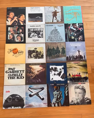 Collezione LP Vinili Rock, Cantautori
