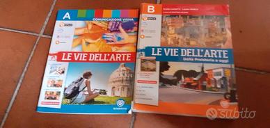 Libro le vie dell'arte