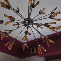 Lampadario vintage stile Sputnik anni ‘60/70