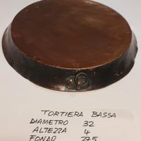 TEGLIA ROTONDA STAGNATA RAME ANTICO ABRUZZO
