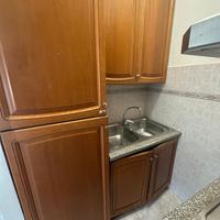 Cucina in legno massello vintage