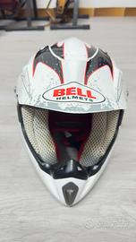 Casco cross Bell fibra composita