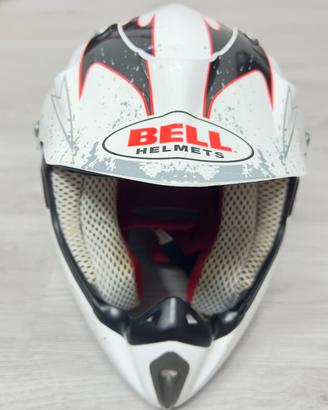 Casco cross Bell fibra composita