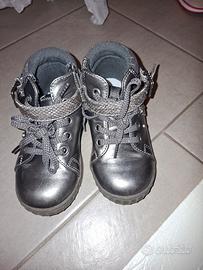 scarponcini Chicco argento n. 25 