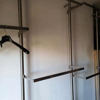 appenderia da muro per cabina armadio o negozio