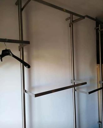 appenderia da muro per cabina armadio o negozio