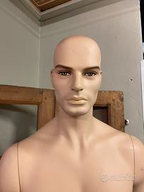 Manichino uomo di alta qualità in vetroresina