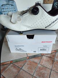 scarpe ciclismo bontrager tg 45 