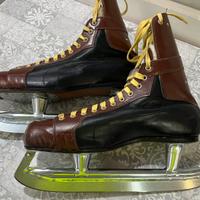 Pattini da hockey vintage made in canada