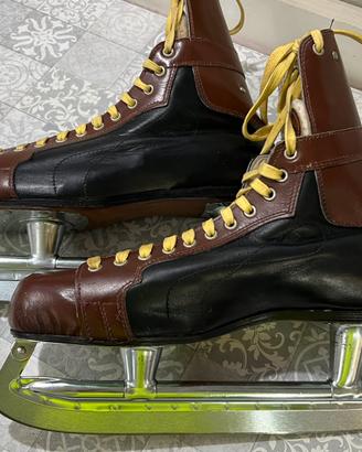 Pattini da hockey vintage made in canada