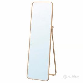 IKORNNES Specchio da terra, frassino IKEA