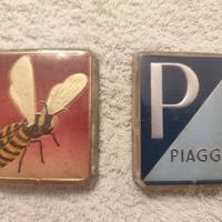 accessori vintage vespa targhette Luxor