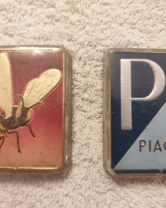 accessori vintage vespa targhette Luxor