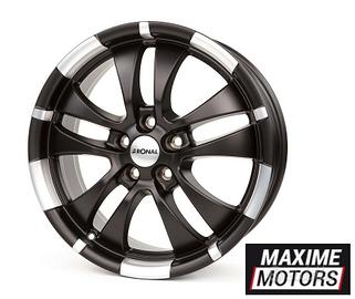 Cerchi RONAL R59 neri opachi diamantati 17 Golf A3